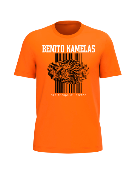 Camiseta “Portada Sin Trampa Ni Cartón” + “Peineta 20 aniversario” trasera