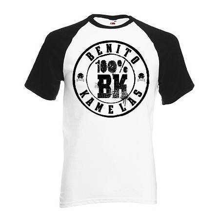 Camiseta ranglan "100% BK"