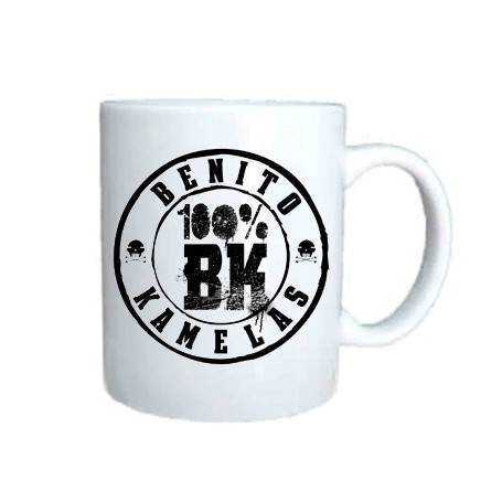 Taza cerámica "100% BK"