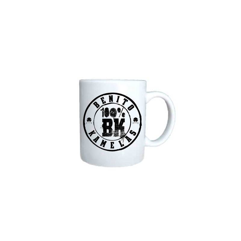 Taza cerámica "100% BK"