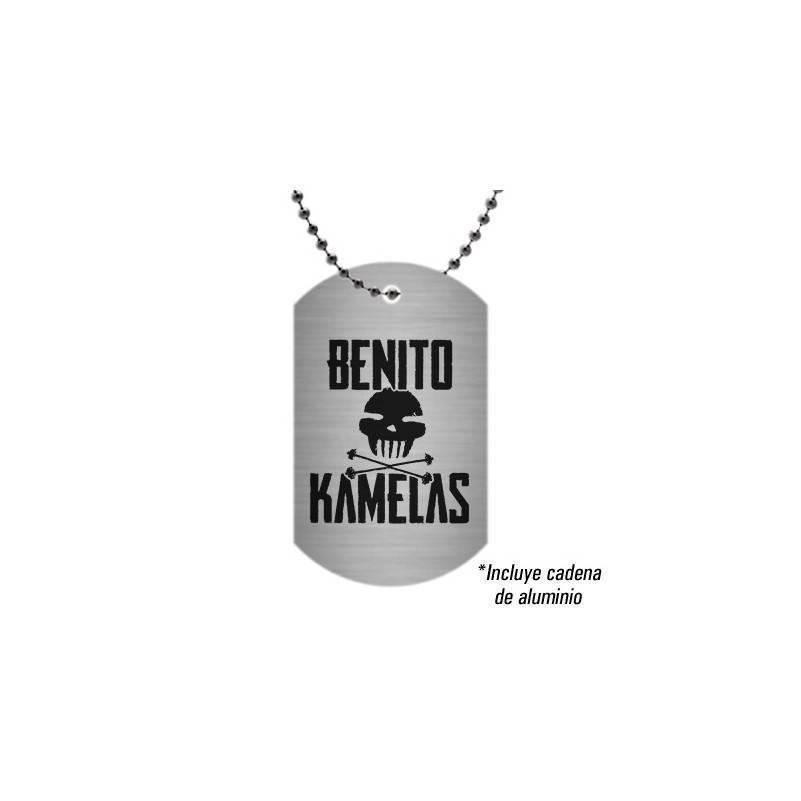 Colgante/Placa aluminio "Logo peineta...