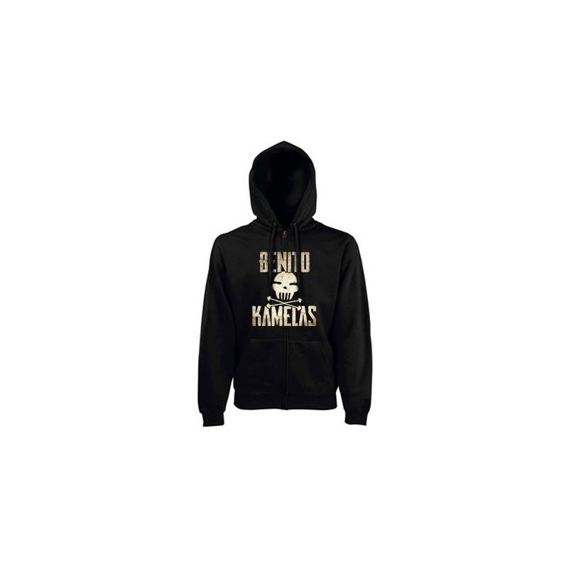Sudadera cremallera "Logo Peineta"