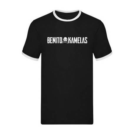 Camiseta con ribete "Logo Peineta Horizontal"