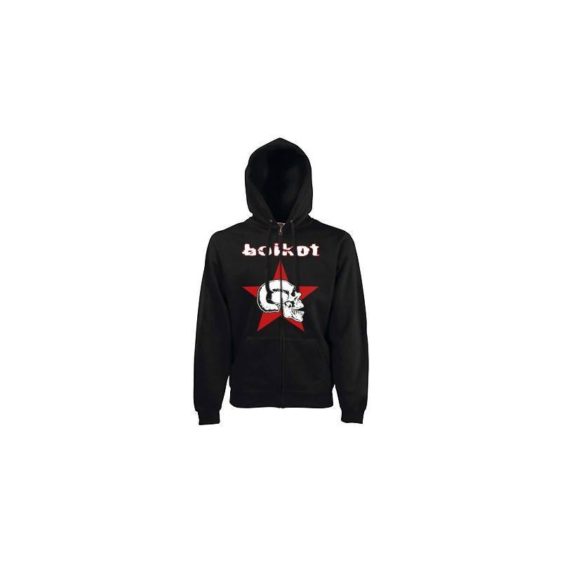 Sudadera con cremallera "Calavera"