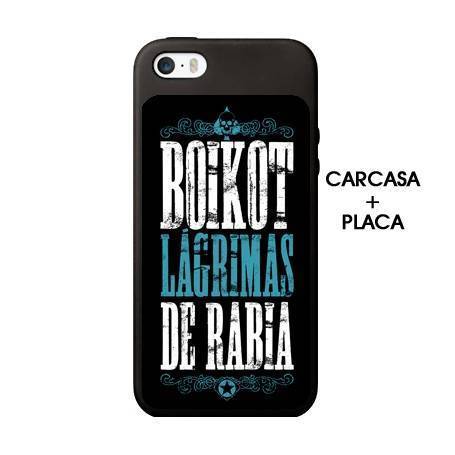 Funda de Iphone "Letras Lágrimas de Rabia"