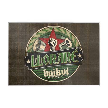 Imán acrílico "Lloraré"