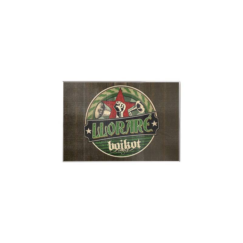 Imán acrílico "Lloraré"