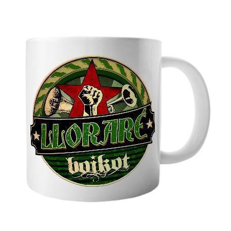 Taza cerámica "Lloraré"