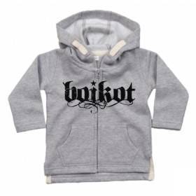 Sudadera bebé con cremallera "Logo"