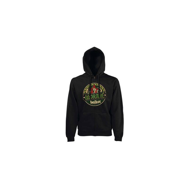 Sudadera cremallera "Lloraré"