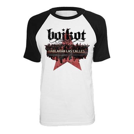 Camiseta ranglan "Hablarán las calles"