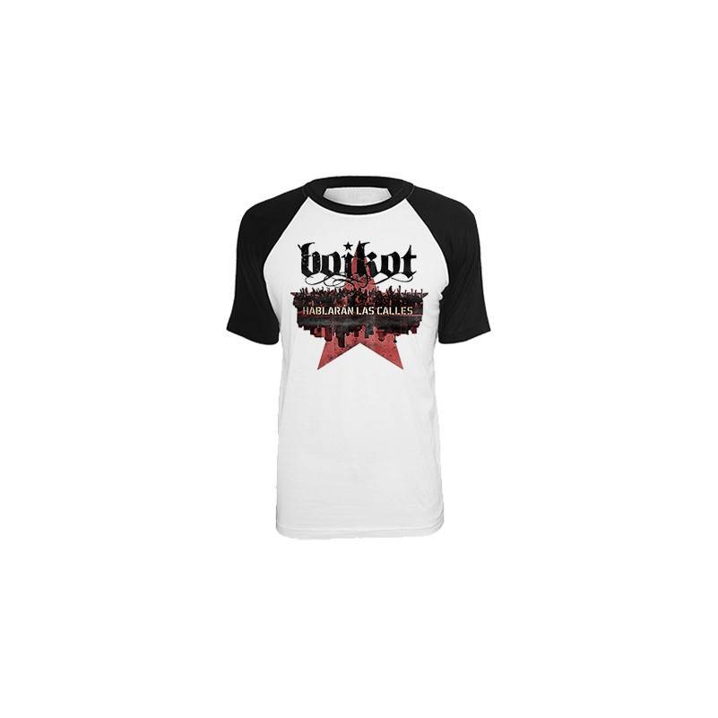 Camiseta ranglan "Hablarán las calles"