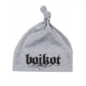 Gorro-nudo bebé "Logo" en negro