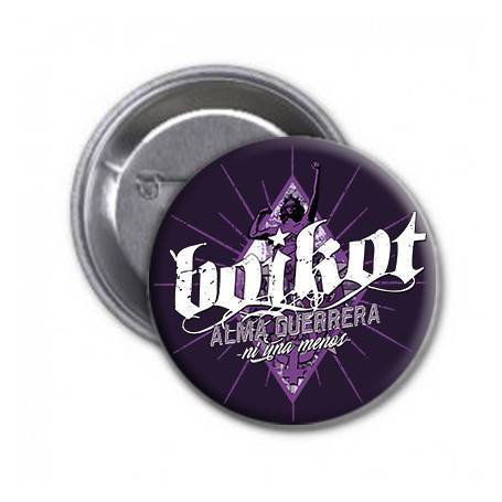 Chapa "Alma Guerrera"