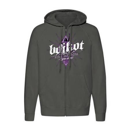 Sudadera con cremallera "Alma Guerrera" 2