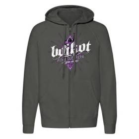 Sudadera con cremallera "Alma Guerrera"