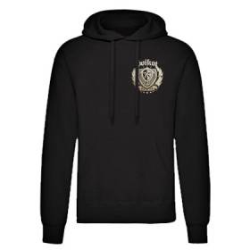 Sudadera negra chico "Balkan Acoustic" escudo pecho