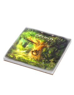 Posavasos cerámica cuadrado "Portada Secretos de Amor y...