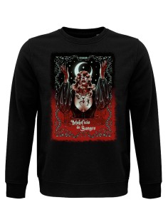 Sudadera sin capucha "Maleficio de sangre"