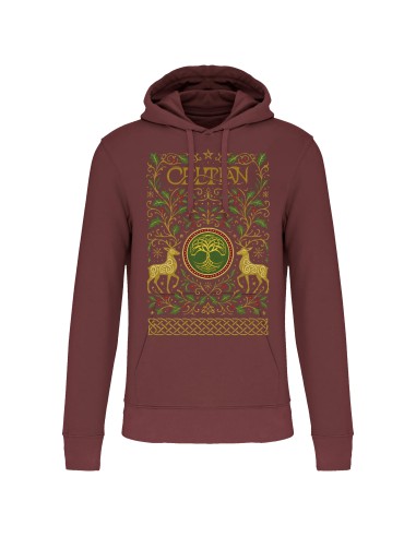 Sudadera granate "Navidad"