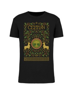 Camiseta negra "Navidad"