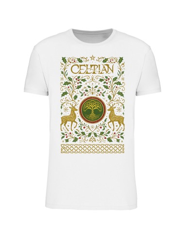 Camiseta blanca "Navidad"