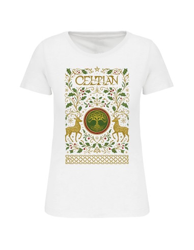Camiseta blanca "Navidad"