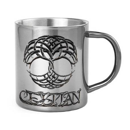 Taza metálica "En Tierra de Hadas"