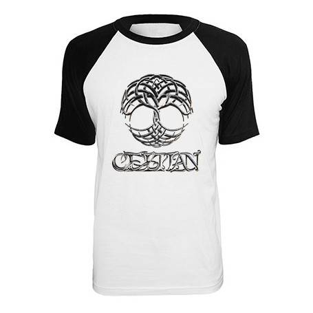 Camiseta ranglan manga negra "En Tierra de Hadas"