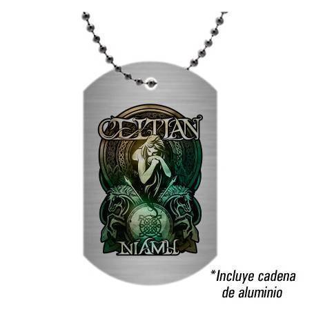 Colgante/Placa aluminio "Niamh"