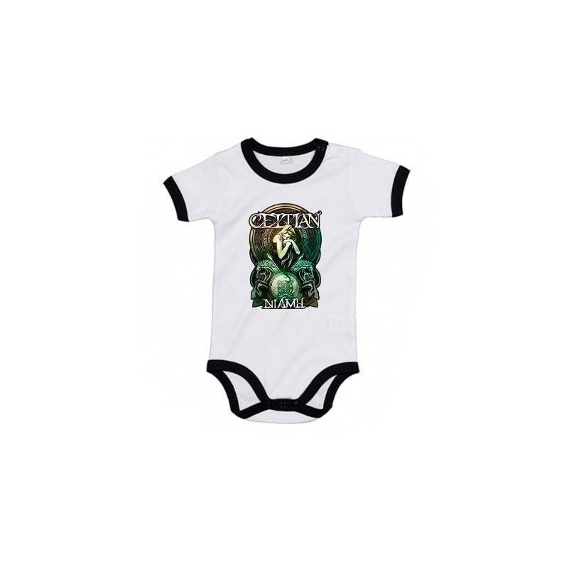 Body bebé con ribete "Niamh"