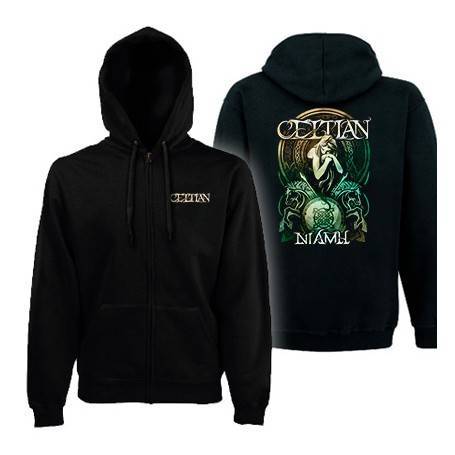 Sudadera cremallera "Logo" + "Niamh" trasera