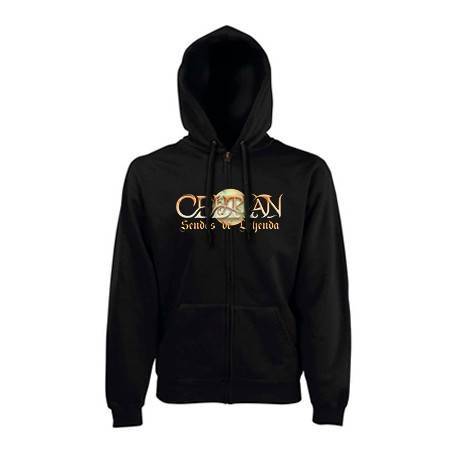 Sudadera cremallera "Leyenda Logo"
