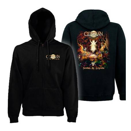 Sudadera cremallera "Leyenda Logo" + "Portada Sendas de...