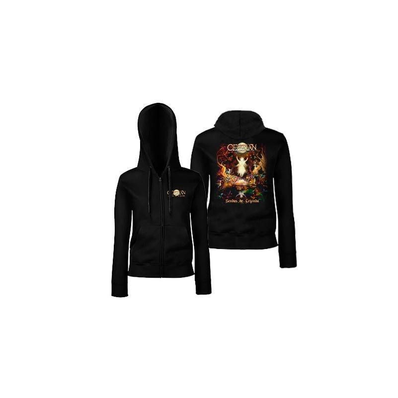 Sudadera cremallera "Leyenda Logo" +...