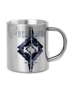 Taza metálica "Cristal"