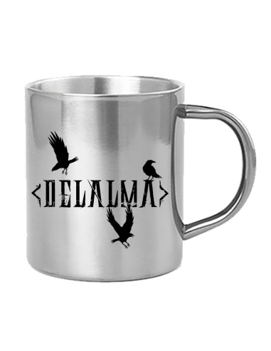Taza metálica “Logo Aves”