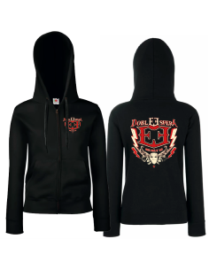 Sudadera cremallera con trasera "Logo Clásico" 2