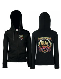 Sudadera cremallera "Ricky Rock" con trasera 2