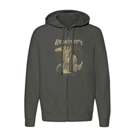 Sudadera cremallera "Flesh and bone of humanity" 2