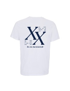Camiseta blanca "XX"