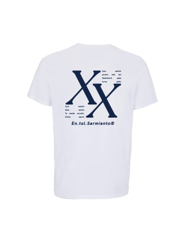 Camiseta blanca "XX"