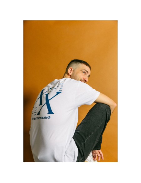 Camiseta blanca "XX"