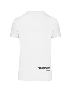 Camiseta blanca "Konkista Txuria" - Oversize 2