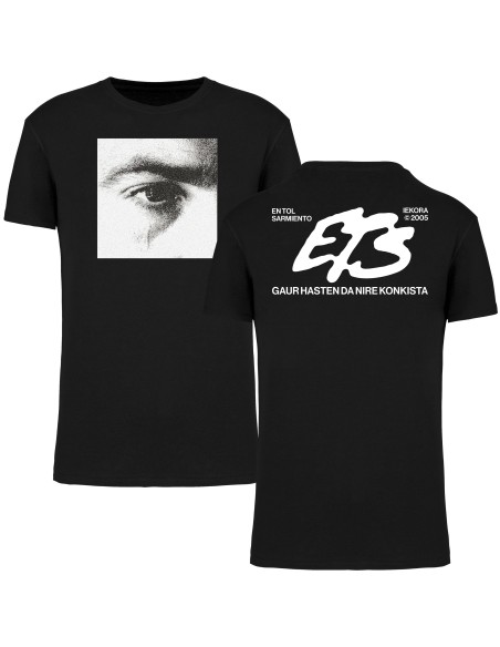 Camiseta negra "Konkista"