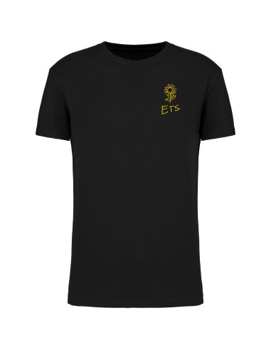 Camiseta negra "Konkista Eguzkilore"