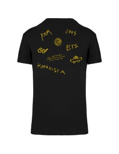 Camiseta negra "Konkista Eguzkilore"