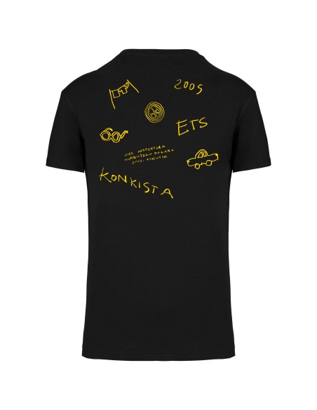 Camiseta negra "Konkista Eguzkilore"