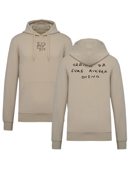 Sudadera beige "Konkista Oraina"