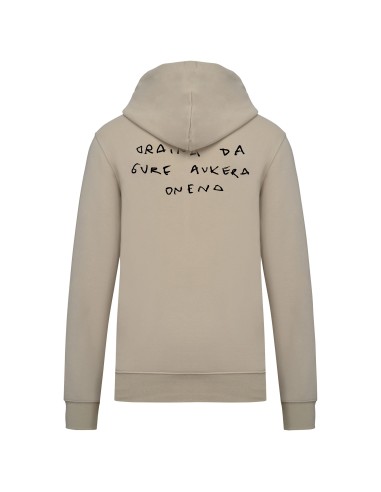 Sudadera beige "Konkista Oraina"